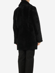 Joseph Black sheepskin reversible coat - size UK 10