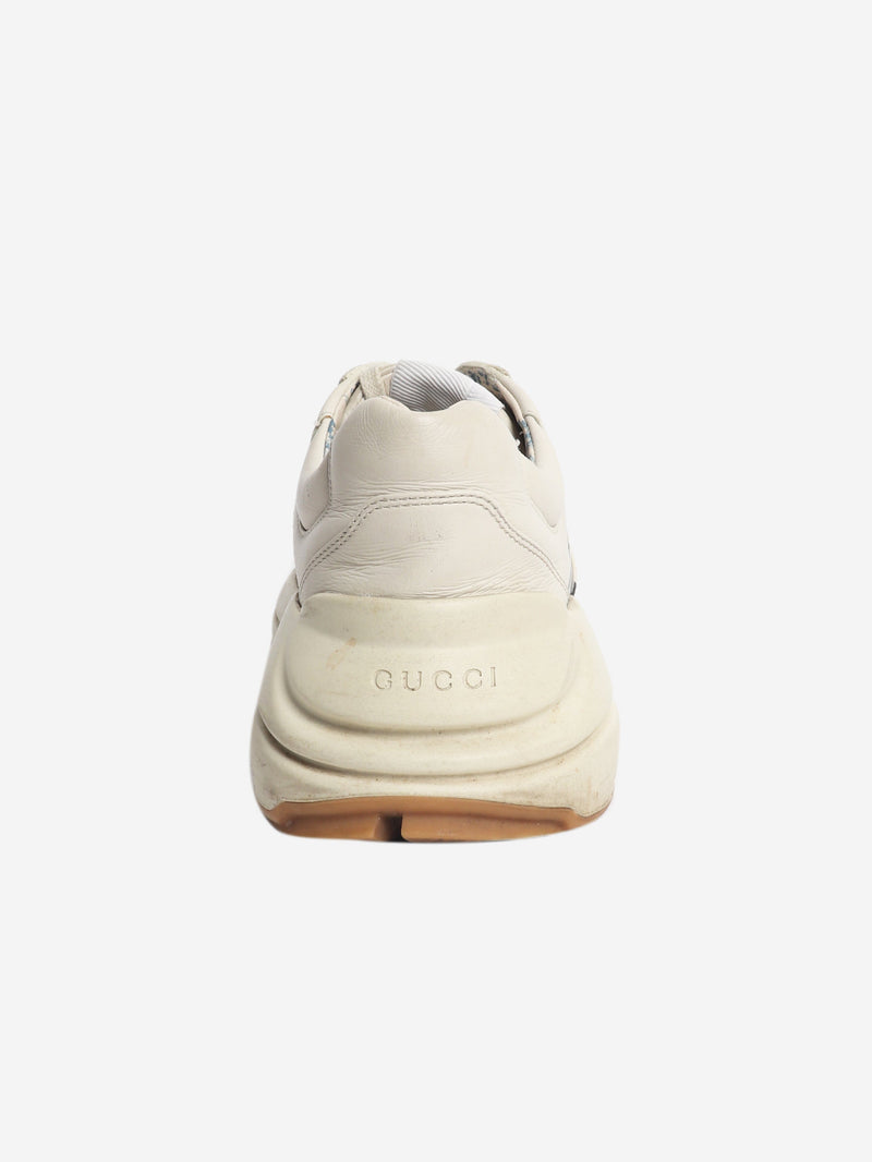 Neutral NY Yankees Rhyton trainers - size EU 38.5 Trainers Gucci 