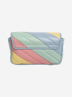 Multicolour pastel diagonal-quilted GG crossbody bag Cross-body Bags Gucci 