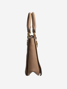 Miu Miu Cream leather top handle bag