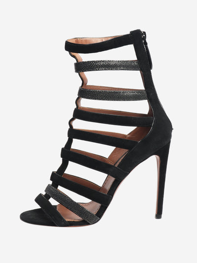 Black gladiator heels - size EU 37.5 (UK 4.5) Heels Alaia 