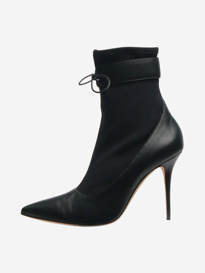 Black Said stretch ankle boots - size EU 39.5 Boots Manolo Blahnik 