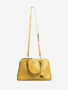 Prada Yellow Saffiano leather 2way bag