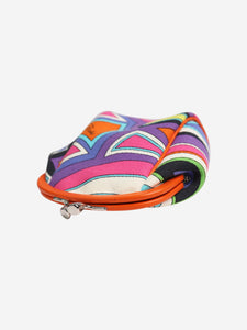 Emilio Pucci Multicolour printed purse