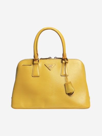 Yellow Saffiano leather 2way bag Shoulder bags Prada 