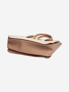 Miu Miu Cream leather top handle bag