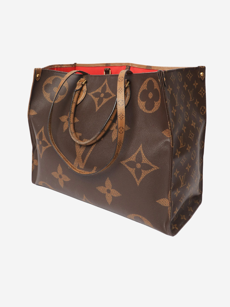 Louis Vuitton Brown 2019 OnTheGo MM bag Tote Bags Louis Vuitton 