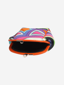 Emilio Pucci Multicolour printed purse