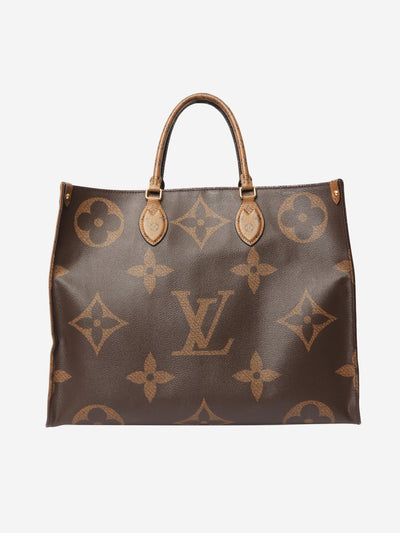 Louis Vuitton Brown 2019 OnTheGo MM bag Tote Bags Louis Vuitton 