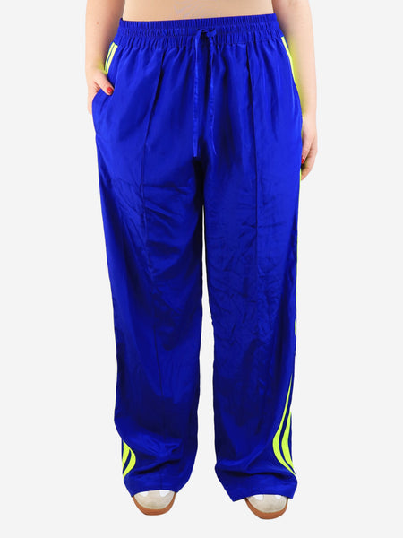 Blue sporty trousers - size L product image