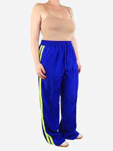 Serena Bute Blue sporty trousers - size L