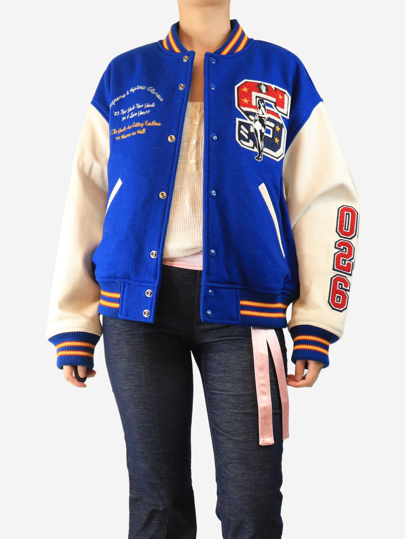 Blue varsity jacket - size M Coats & Jackets Supreme x Hysteric 
