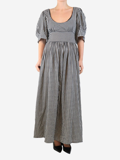 Black and white gingham maxi dress - size XXL Dresses Doen 