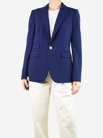 Blue single-breasted blazer - size UK 14 Coats & Jackets Ralph Lauren 