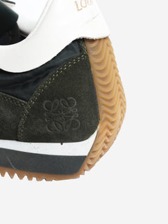 Dark green Flow runners - size EU 38 Trainers Loewe 