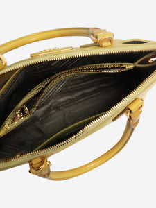 Prada Yellow Saffiano leather 2way bag