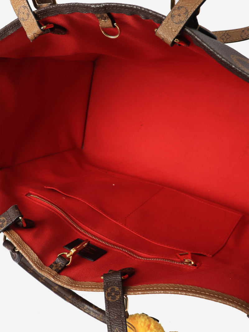 Louis Vuitton Brown 2019 OnTheGo MM bag Tote Bags Louis Vuitton 