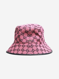 Gucci Pink GG Monogram bucket hat