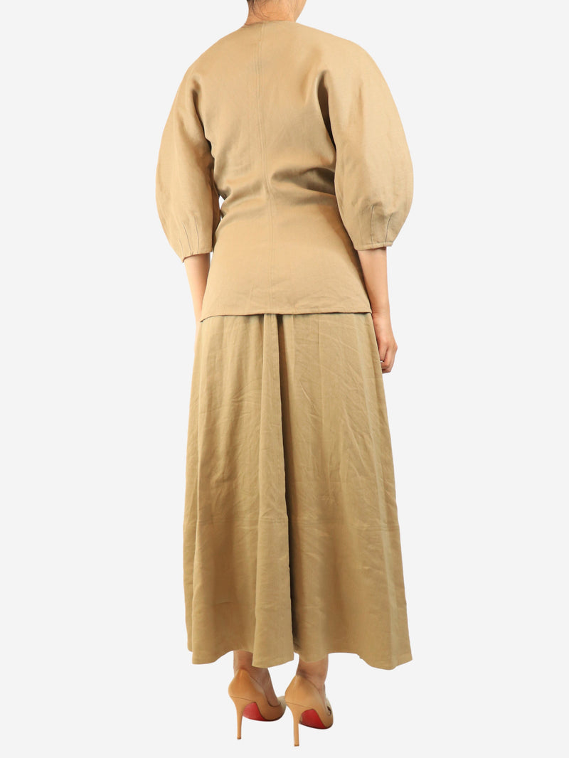 Beige Reagan top and Ruby dress set - size UK 12 Sets Proenza Schouler 