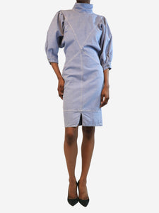 Isabel Marant Blue denim midi dress - size UK 8