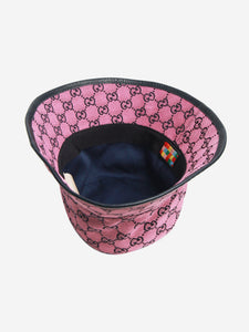 Gucci Pink GG Monogram bucket hat