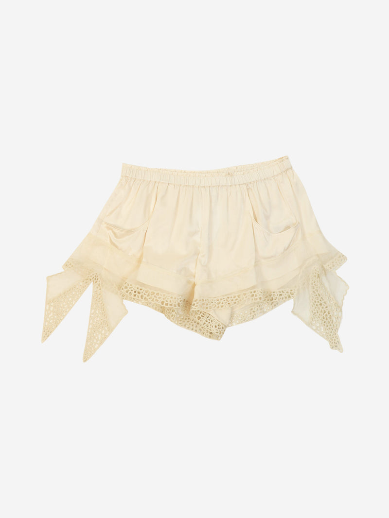 Ecru Ildana shorts - size UK 8 Shorts Isabel Marant 