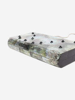Multi mother of pearl clutch Clutch bags Nathalie Trad 