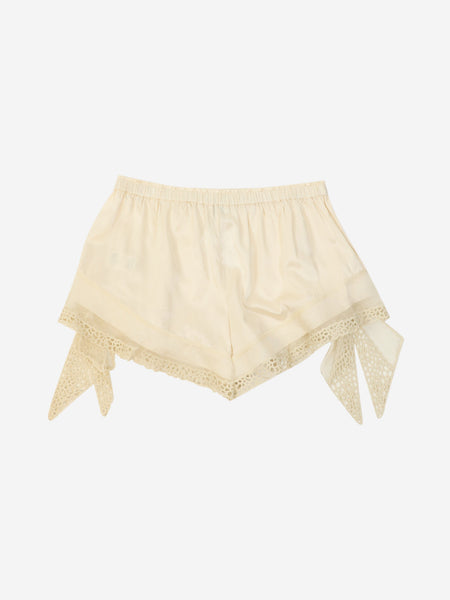 Ecru Ildana shorts - size UK 8 product image