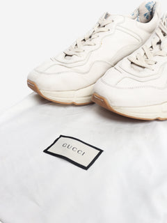 Brown and white Kick high-top sneakers - size EU 39 Trousers Chloe 