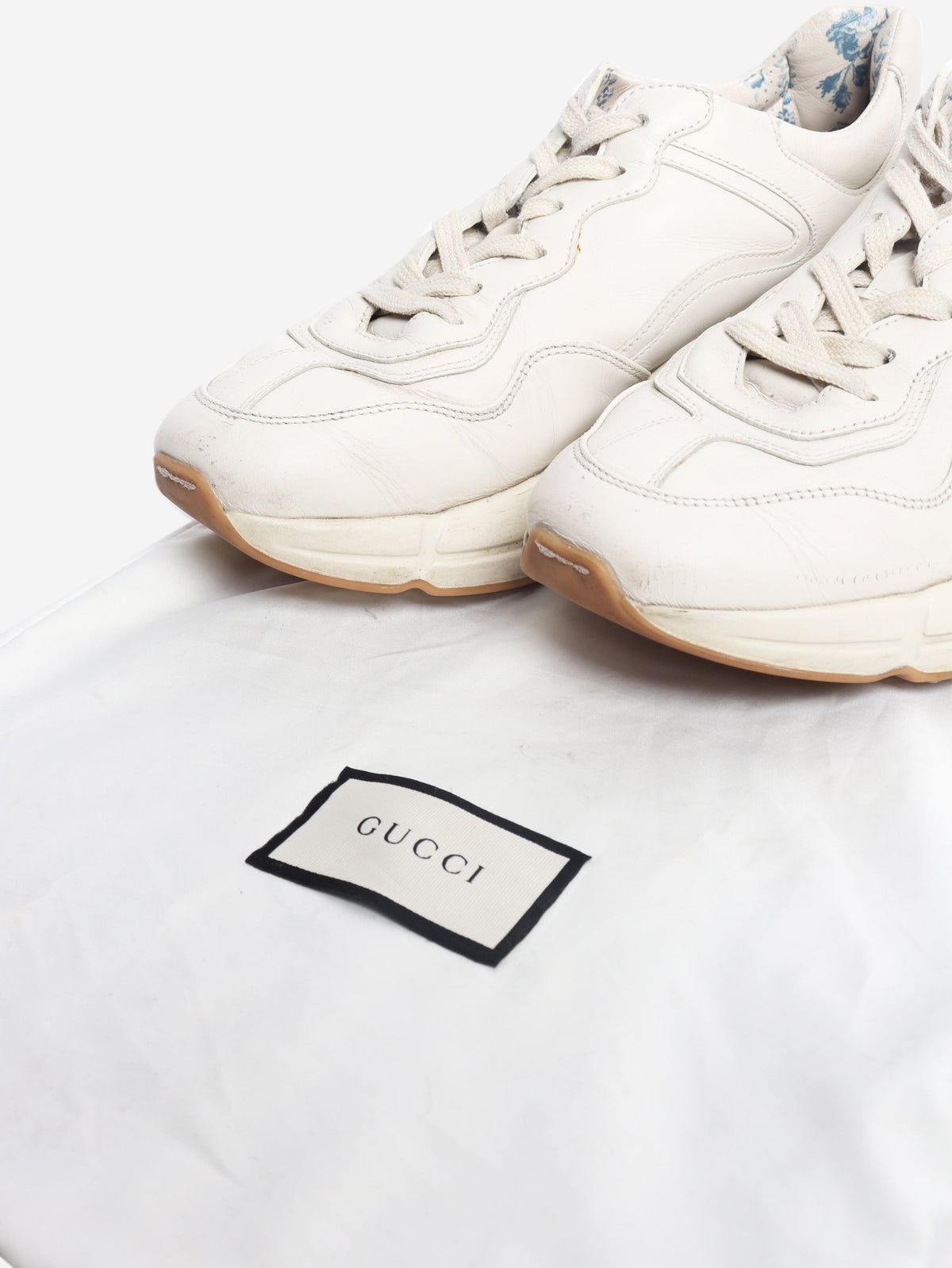 Brown and white Kick high-top sneakers - size EU 39 Trousers Chloe 