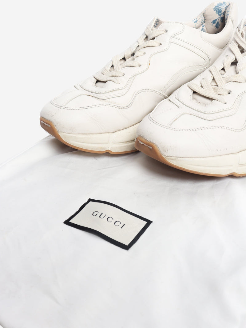 Brown and white Kick high-top sneakers - size EU 39 Trousers Chloe 