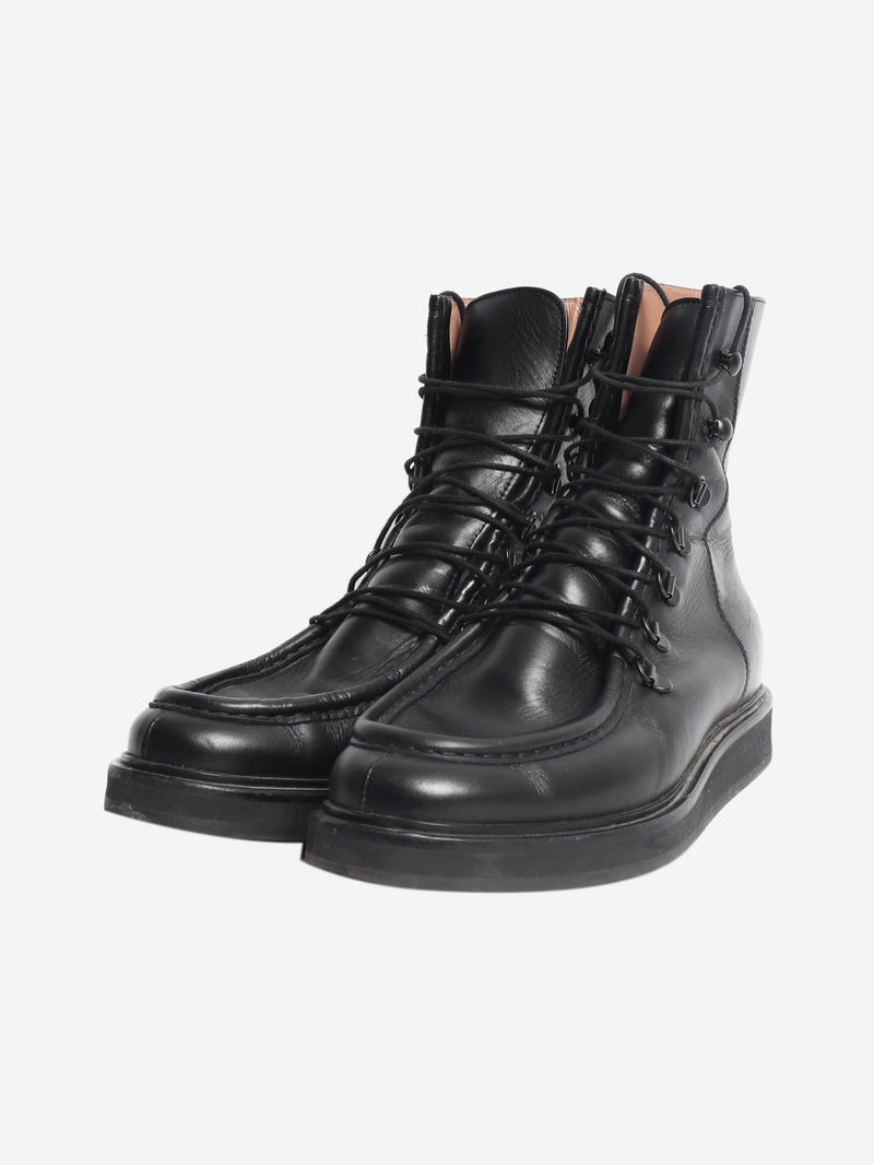 Black College lace-up boots - size EU 38 Boots Legres 