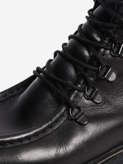 Black College lace-up boots - size EU 38 Boots Legres 