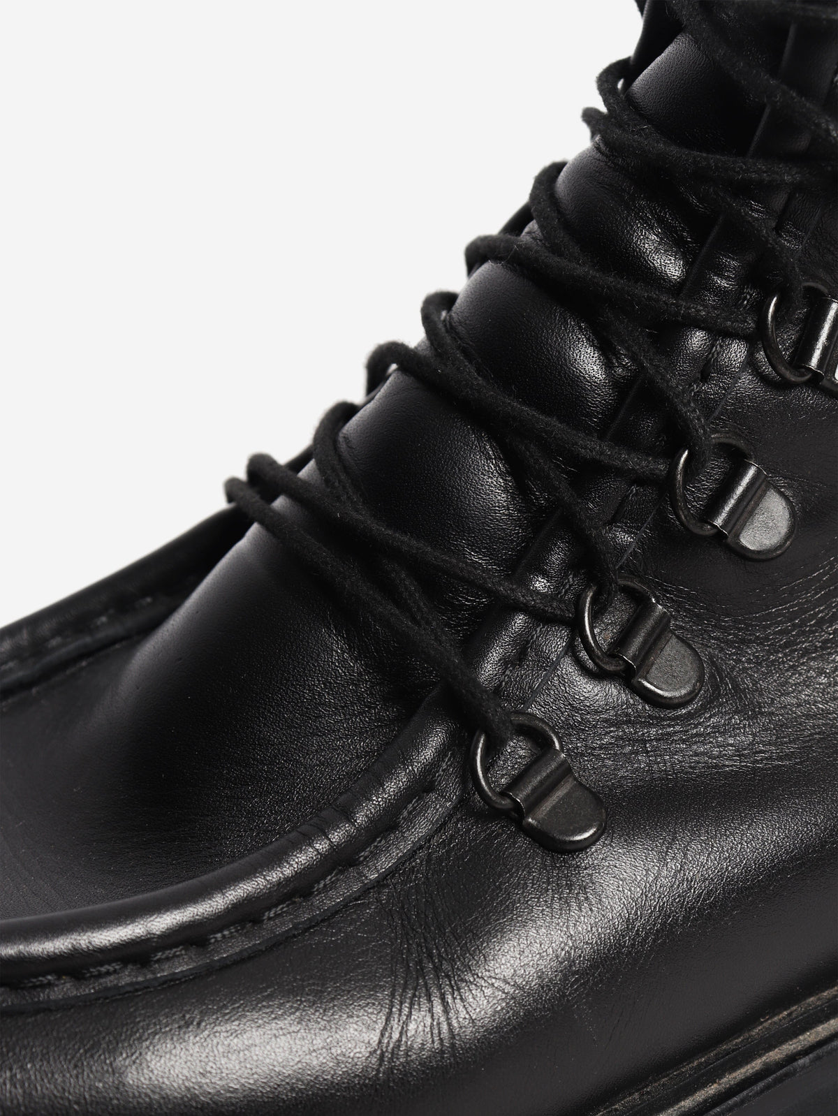 Black College lace-up boots - size EU 38 Boots Legres 