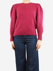 Isabel Marant Isabel Marant Purple mohair jumper - size UK 8