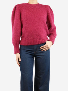 Isabel Marant Isabel Marant Purple mohair jumper - size UK 8