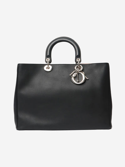 Black 2012 Diorissimo leather top handle bag Top Handle Bags Christian Dior 
