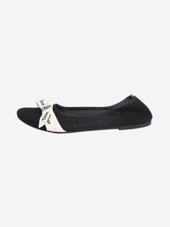 Black mesh ballet flats - size EU 39 Flat Shoes Dior 