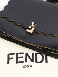 Fendi Black Kan I shoulder bag