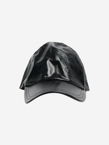 Chanel Chanel Black vinyl cap - size M