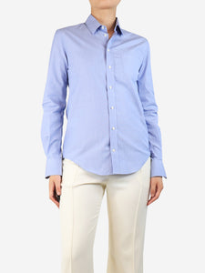 Joseph Blue cotton shirt - size UK 8