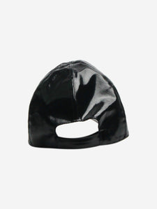 Chanel Chanel Black vinyl cap - size M