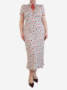 Cefinn Multi floral maxi dress - size UK 12