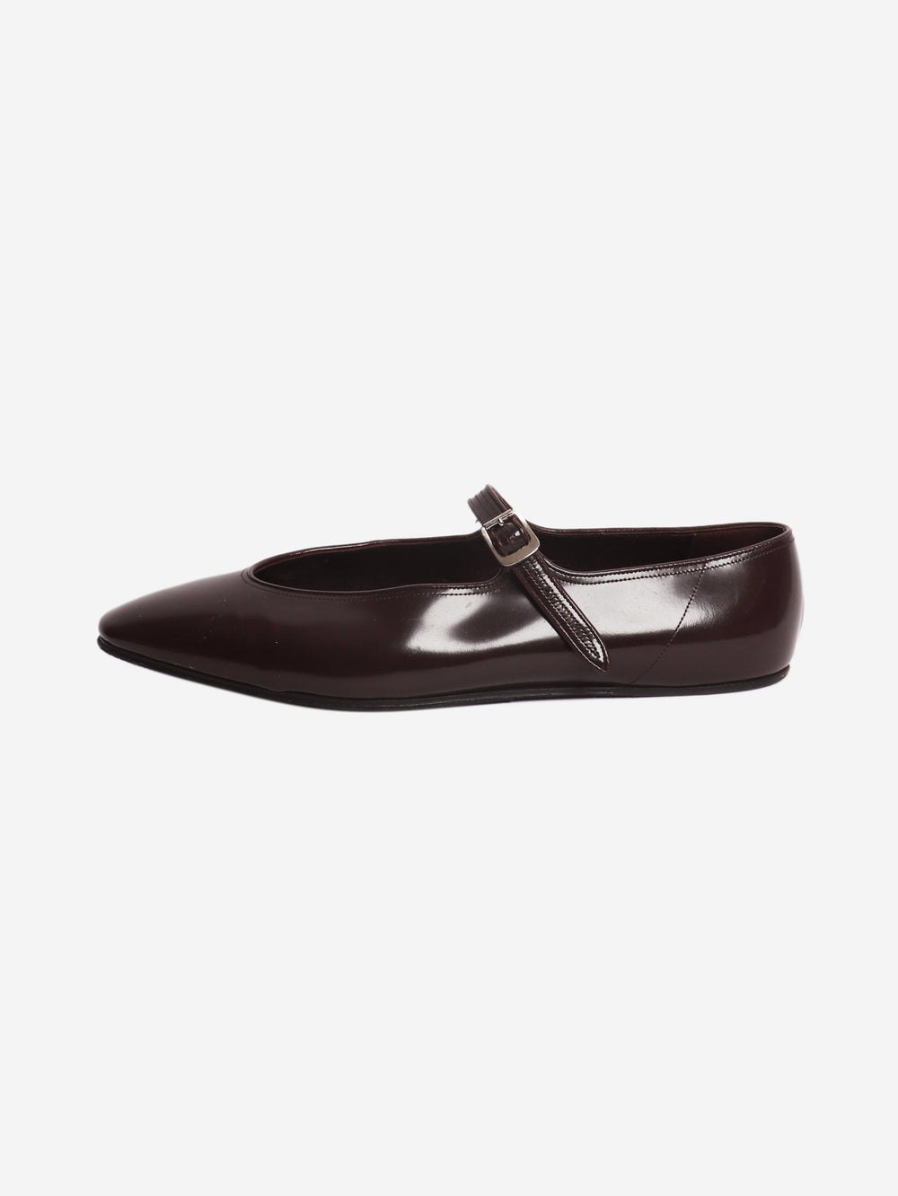 Brown Mary Jane ballet flats - size EU 40.5 Flat Shoes The Row 
