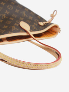 Louis Vuitton Brown Monogram Neverfull Bandoulière MM tote bag