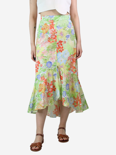 Multi tiered floral-printed midi skirt - size S Skirts Hayley Menzies 