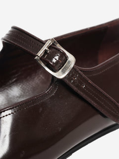 Brown Mary Jane ballet flats - size EU 40.5 Flat Shoes The Row 