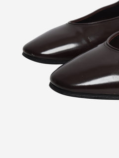 Brown Mary Jane ballet flats - size EU 40.5 Flat Shoes The Row 