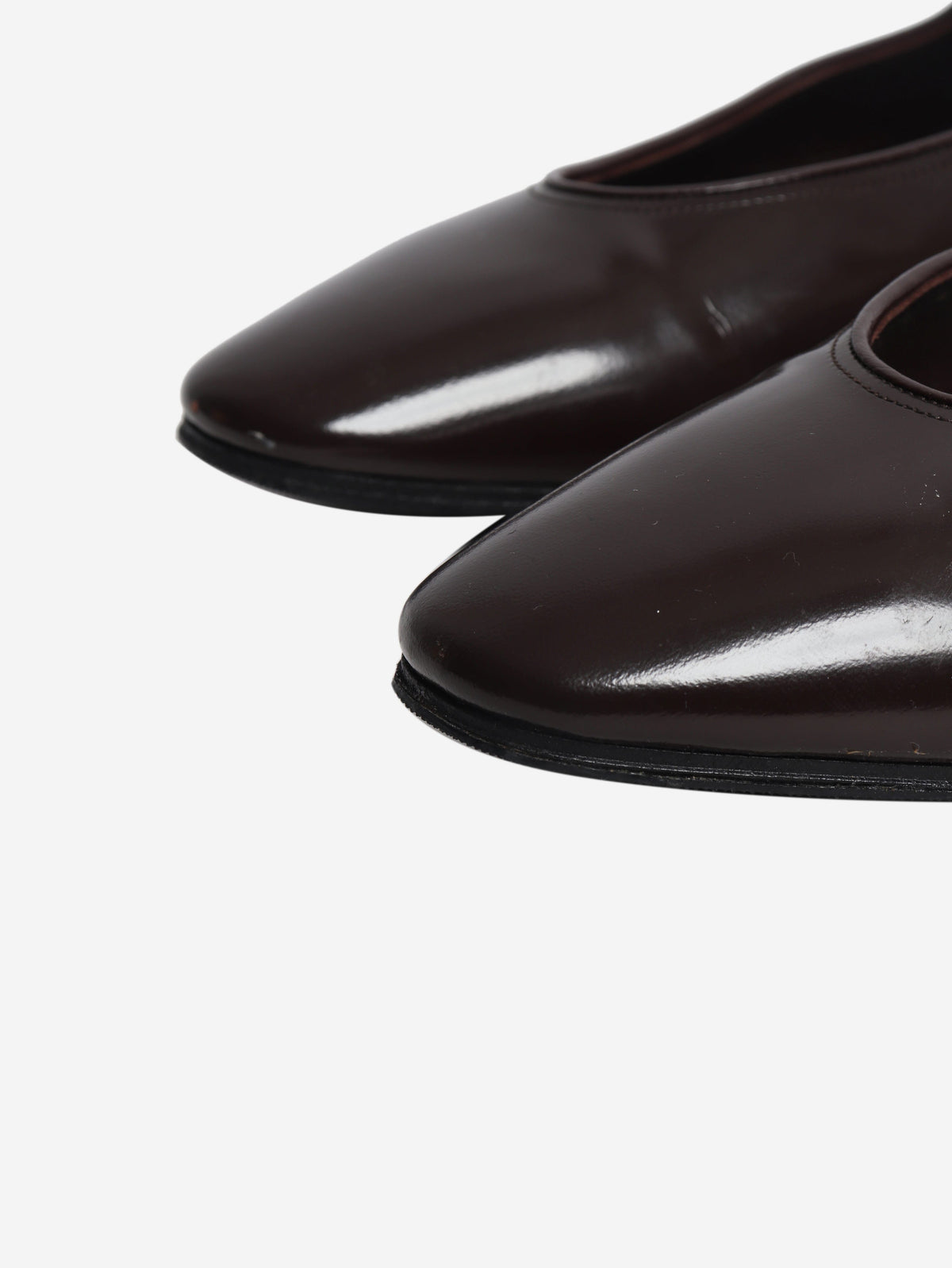 Brown Mary Jane ballet flats - size EU 40.5 Flat Shoes The Row 