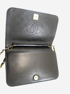 Chanel Black vintage 1996-1997 full-flap chain shoulder bag